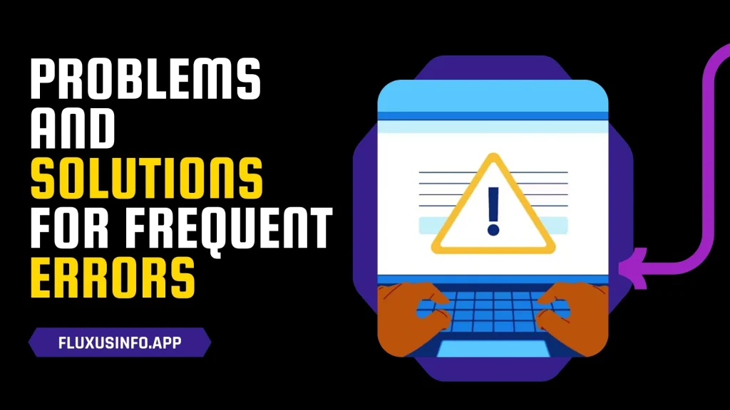 Problems and Solutions for Frequent Errors